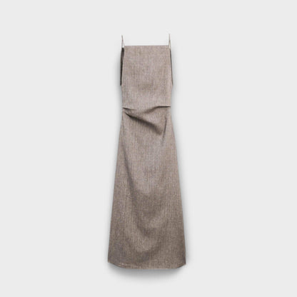 Clara - Linen Blend Maxi Dress for Effortless Style