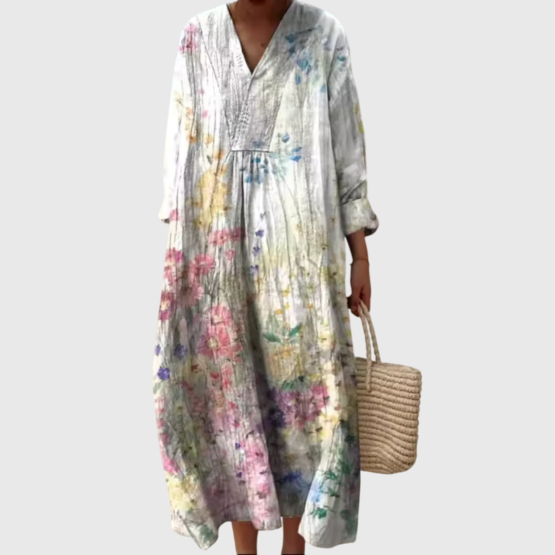 Stephanie™ | Chic Geometric Print Dress for Every Occasion