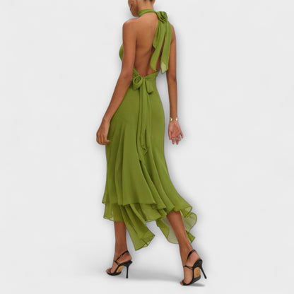 Elodie - Stylish Asymmetrical Maxi Dress for Any Occasion