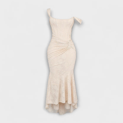 Renske - Chic Corset Long Dress for Events