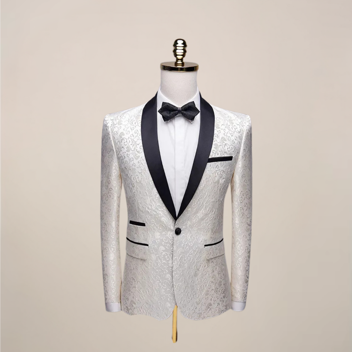Men's Slim Fit Tuxedo Blazer for Formal Occasions