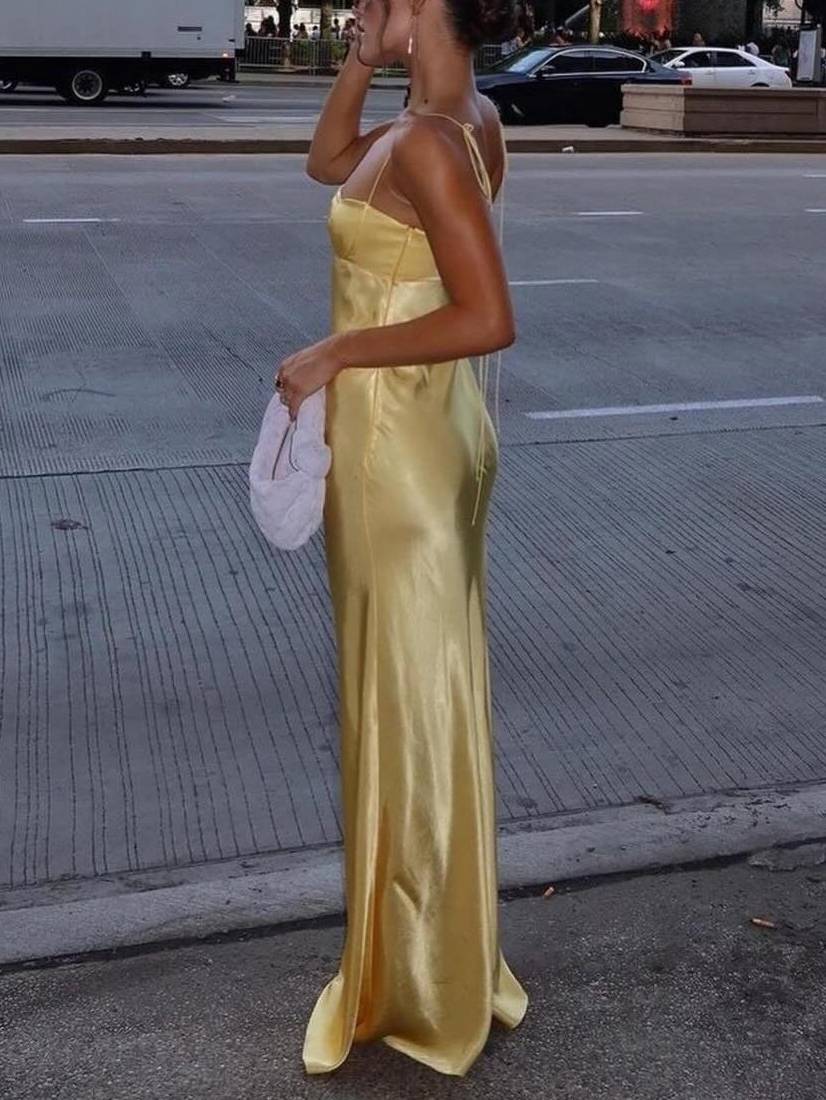 Wedding Guest Dress with Cut-Out Detail