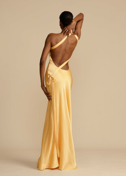 Wedding Guest Dress | One-Shoulder Maxi