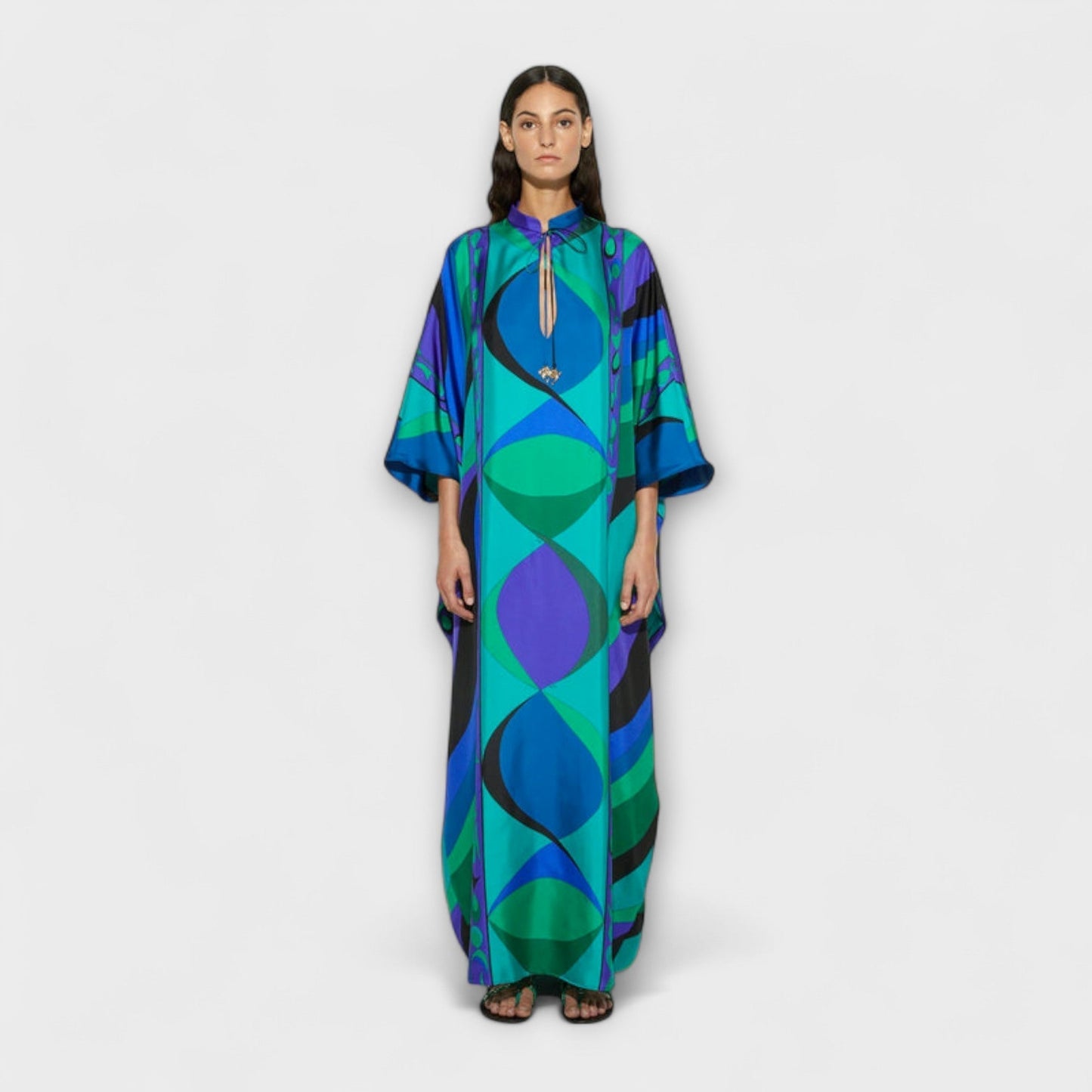 Harper - Colourful Psychedelic Kaftan for Beach & Festival Wear