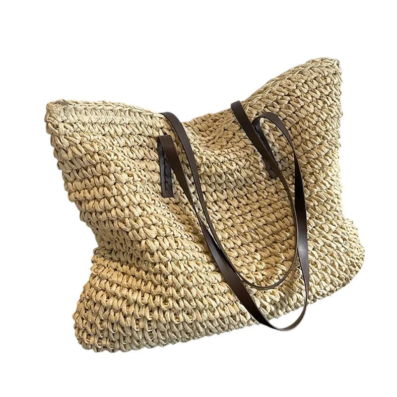 Olivia - Stylish Woven Tote for Everyday Use