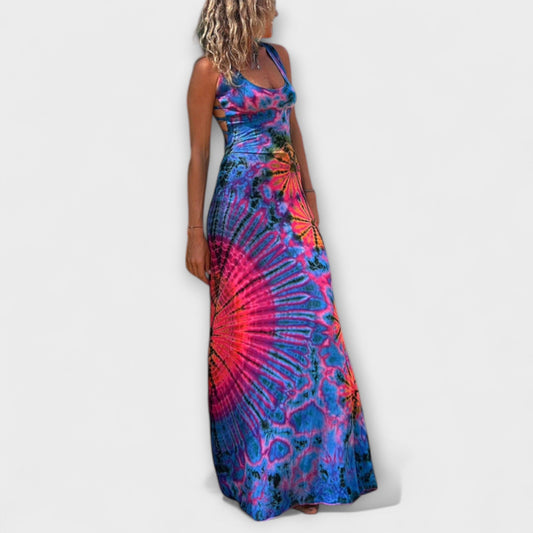 Ronja - La Bamba Tie-Dye Maxi Dress for Any Occasion
