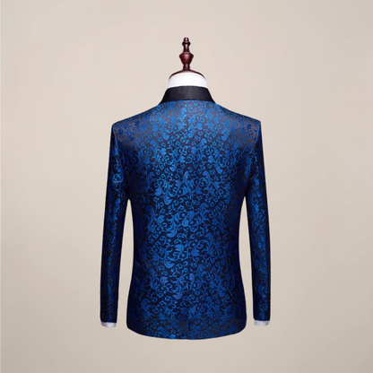 Men's Slim Fit Tuxedo Blazer for Formal Occasions