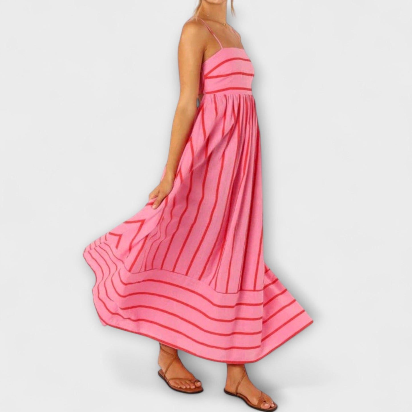 Chic Maxi Dress in Bare Bloom for Every Occasion