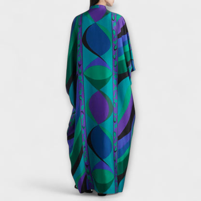 Harper - Colourful Psychedelic Kaftan for Beach & Festival Wear