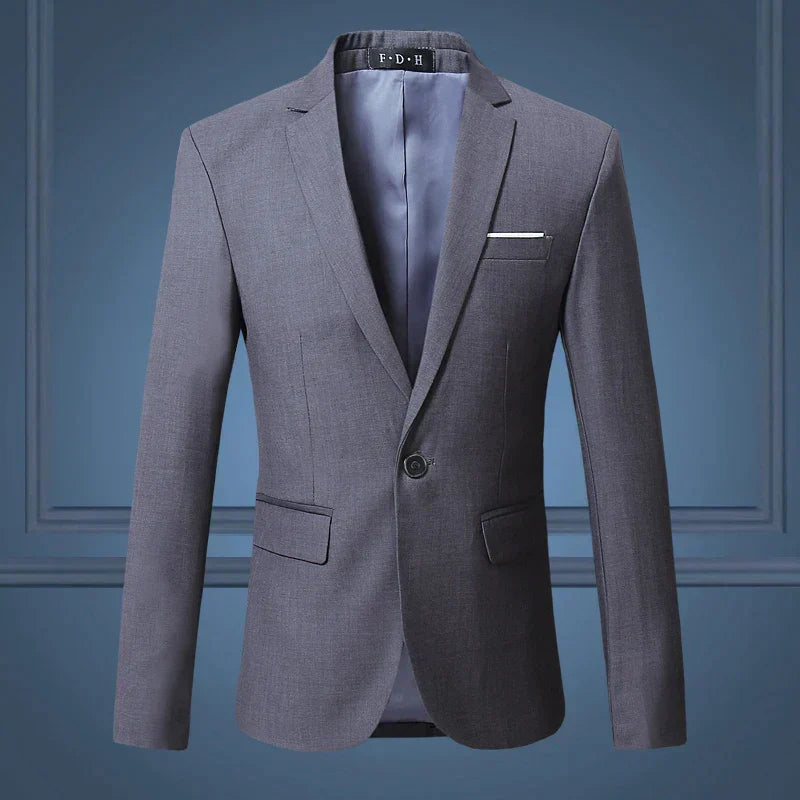 Men's Classic Blazer Jacket for Formal Events
