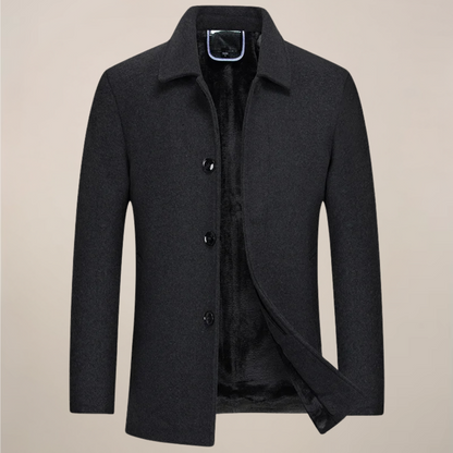 Men’s Button-Up Jacket – Stylish Outerwear for Autumn/Winter