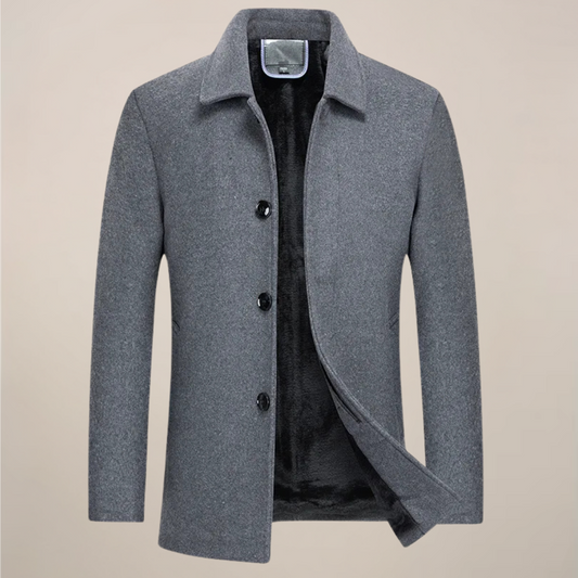 Men’s Button-Up Jacket – Stylish Outerwear for Autumn/Winter
