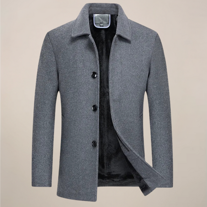 Men’s Button-Up Jacket – Stylish Outerwear for Autumn/Winter