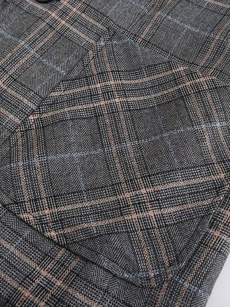 Men's Checked Blazer Jacket - Heritage Style for Business and Smart Events
