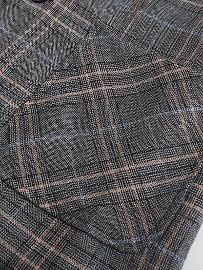 Men's Checked Blazer Jacket - Heritage Style for Business and Smart Events