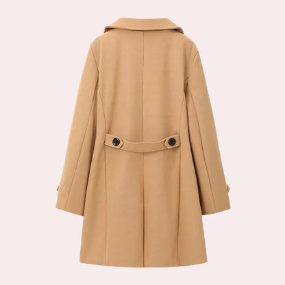 Men’s Double-Breasted Overcoat for Year-Round Wear