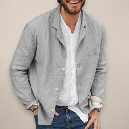 Men’s Linen Blazer Jacket – Effortless Chic for Any Occasion
