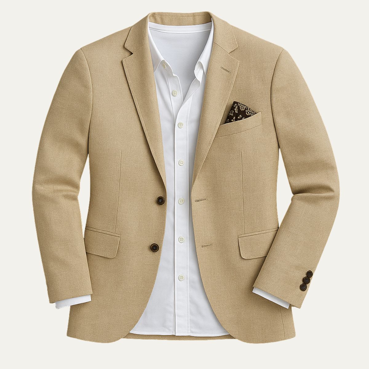Men's Linen Blazer Jacket for Smart Casual Events