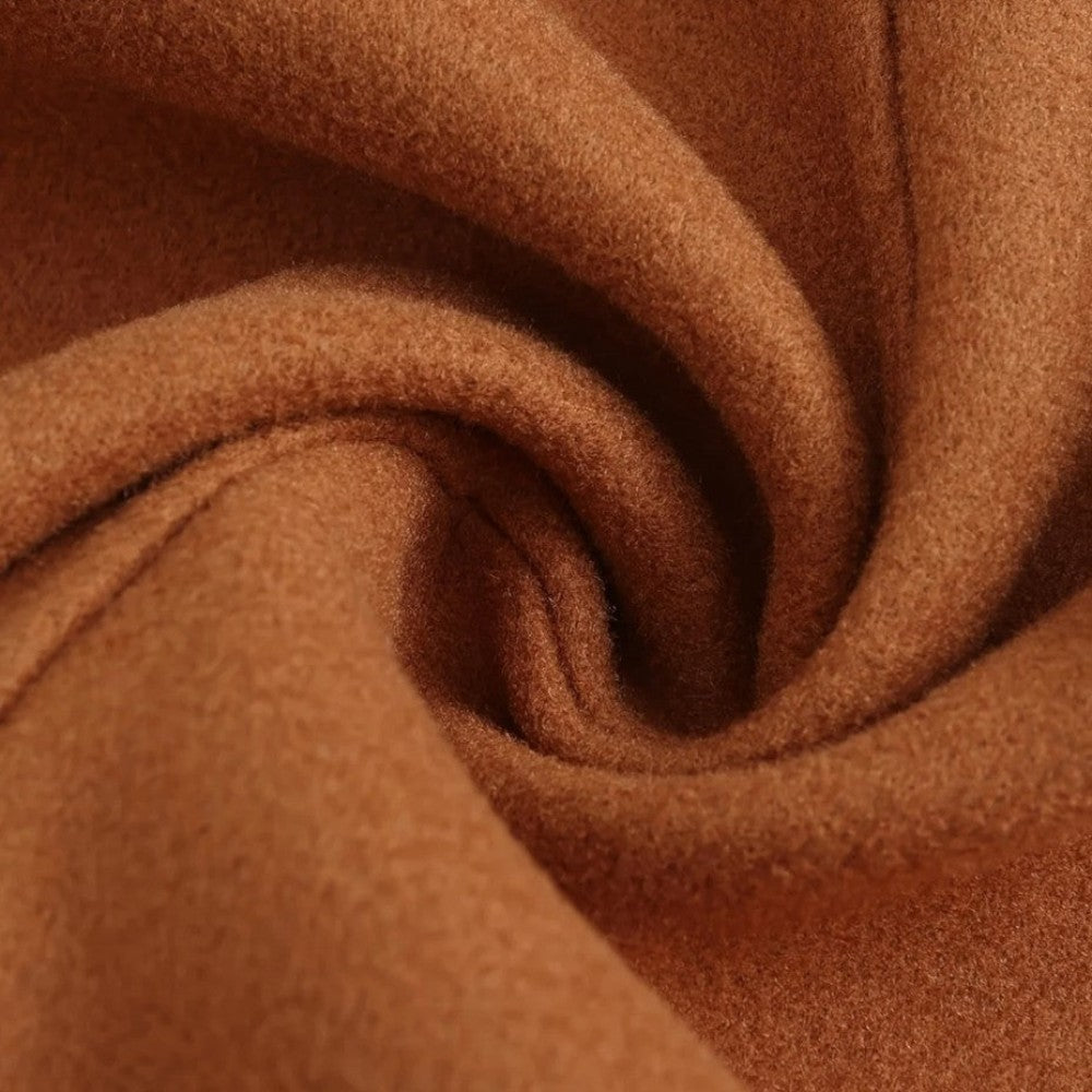 Men's Minimalist Button Winter Coat for Smart Casual Wear