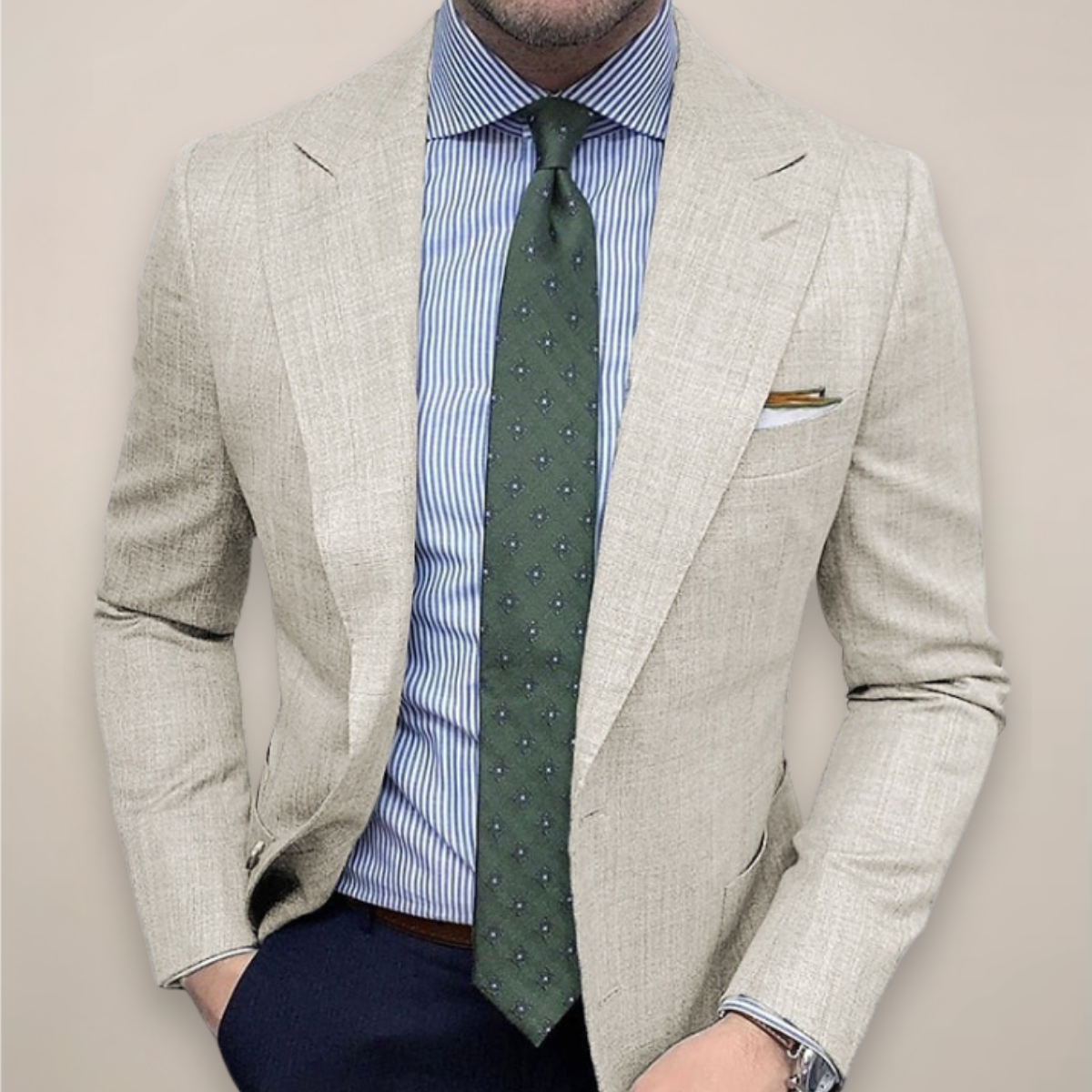Men’s Smart Blazer – Ideal Jacket for Work & Dinner