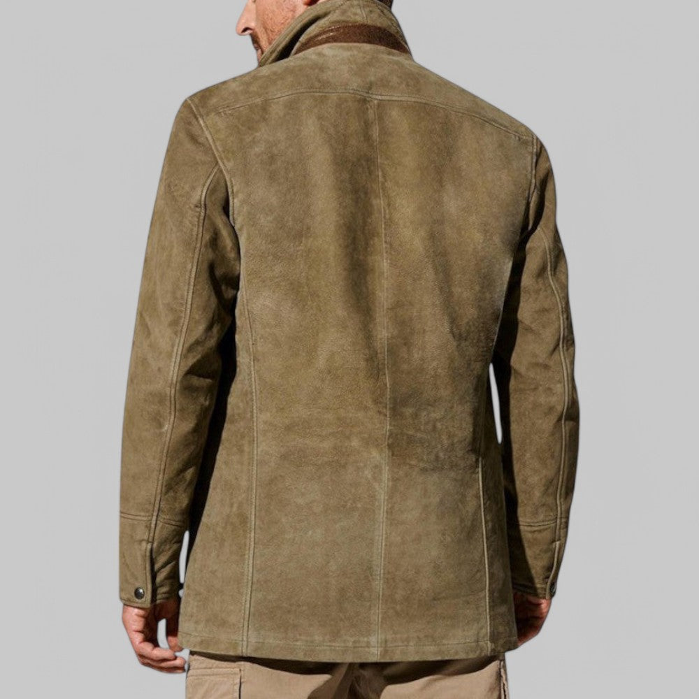 Men's Vintage Jacket - Classic Autumn Outdoor Wear