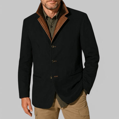 Men's Vintage Jacket - Classic Autumn Outdoor Wear