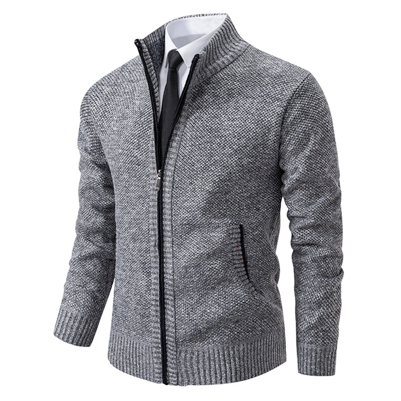 Men’s Knit Zip-Up Hoodie for All Occasions