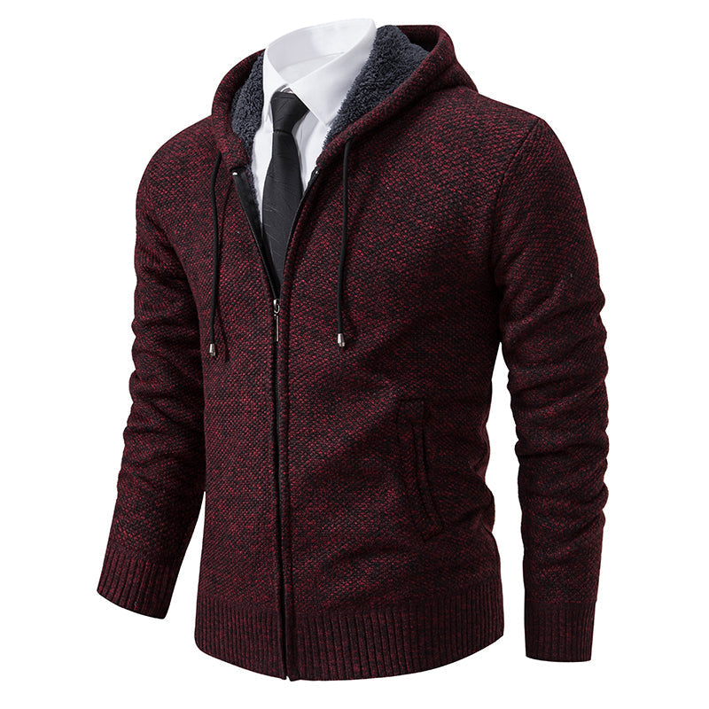 Men’s Knit Zip-Up Hoodie for All Occasions