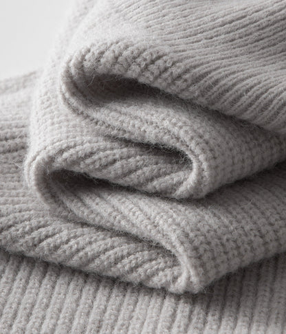 Men's Ribbed Funnel Neck Zip Cardigan for All Occasions