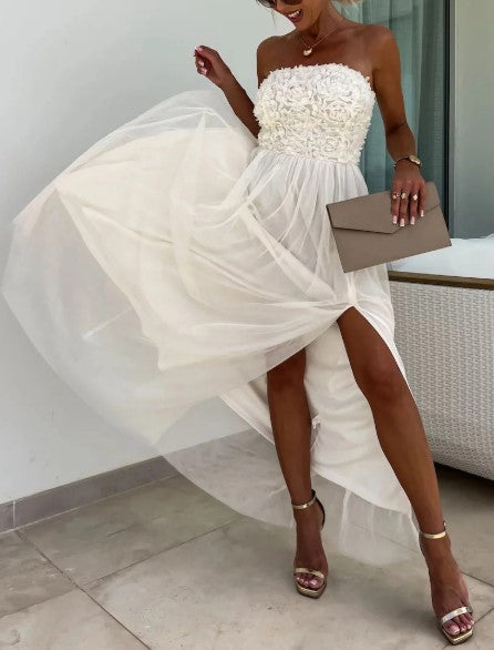 One-Shoulder Wedding Guest Dress