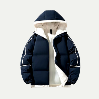 Unisex Hooded Puffer Parka – Insulated Winter Wear