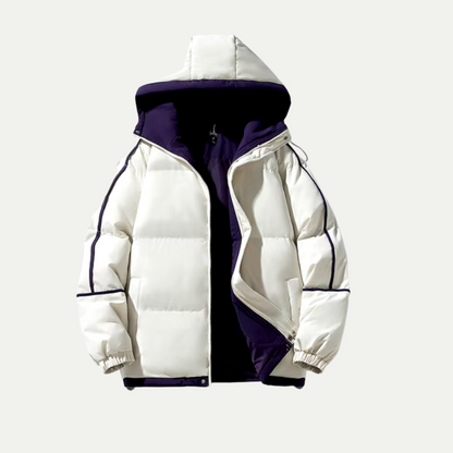 Unisex Hooded Puffer Parka – Insulated Winter Wear