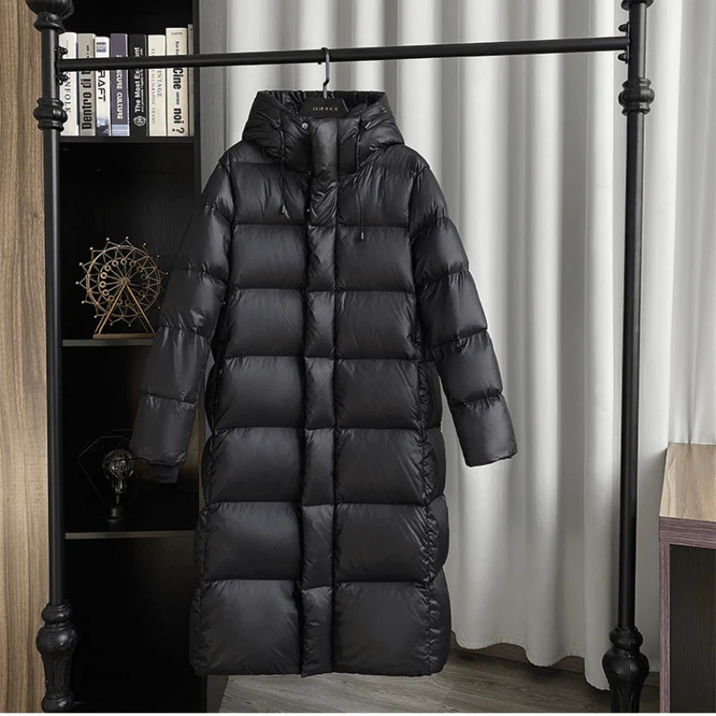 Maxi Quilted Hooded Winter Jacket for Women