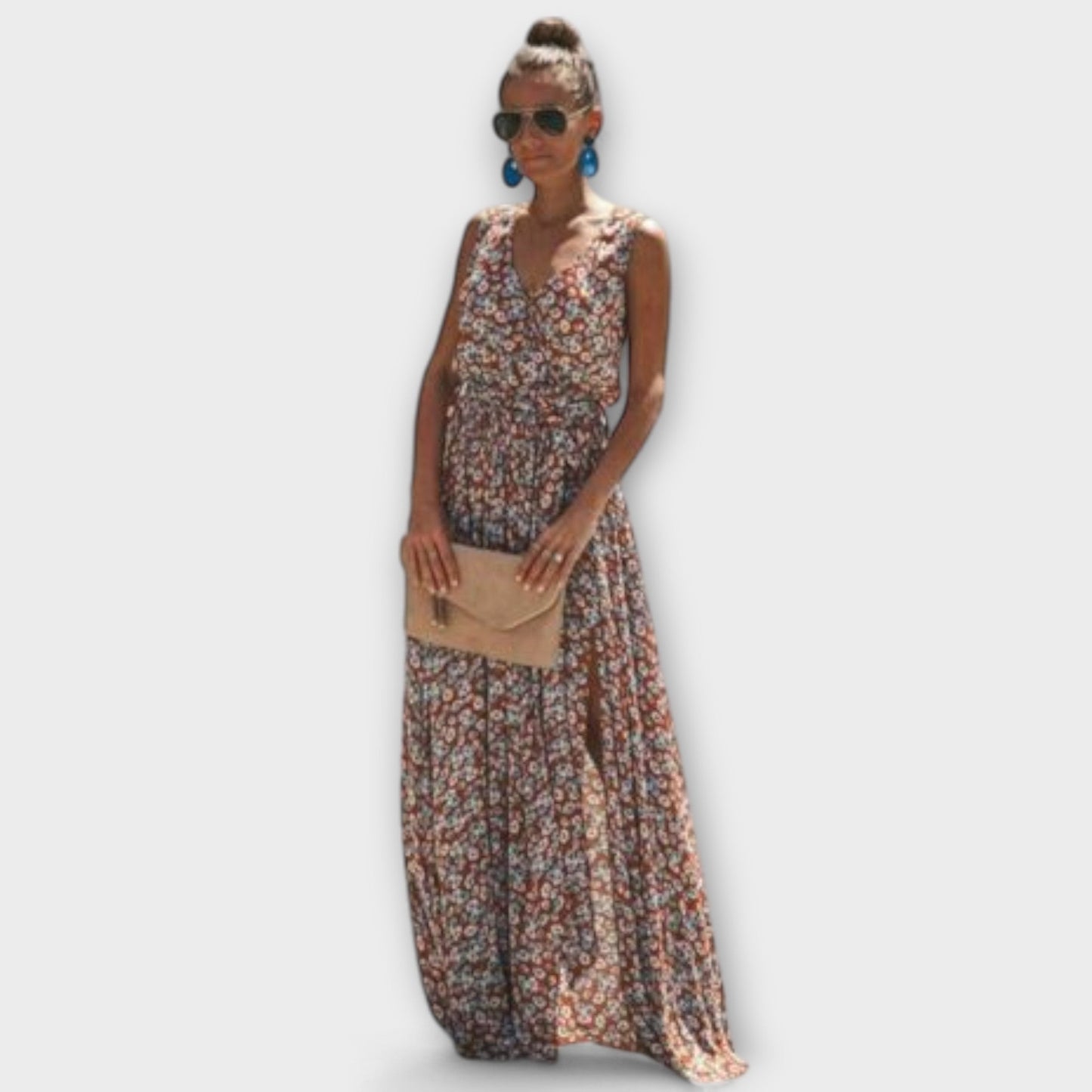 Bohemian Maxi Dress for Festivals and Beach Days