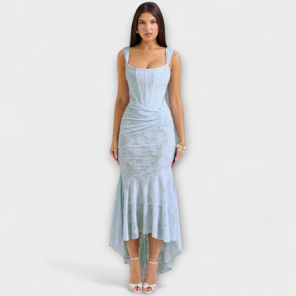 Renske - Chic Corset Long Dress for Events