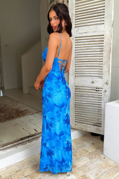 Opal Blue | Wedding Guest Dress