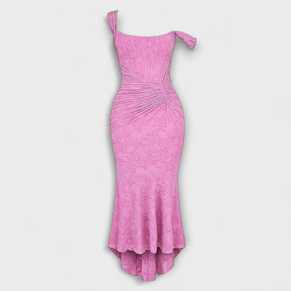 Renske - Chic Corset Long Dress for Events